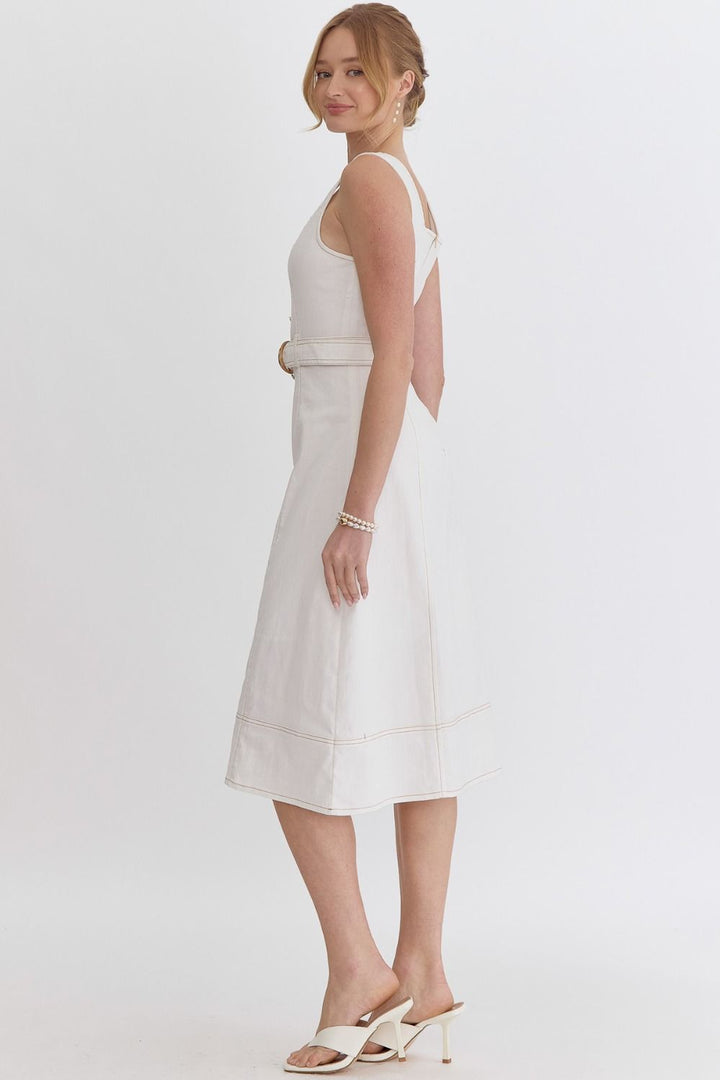 The Cecily Denim Dress – The Boutique at Mira's