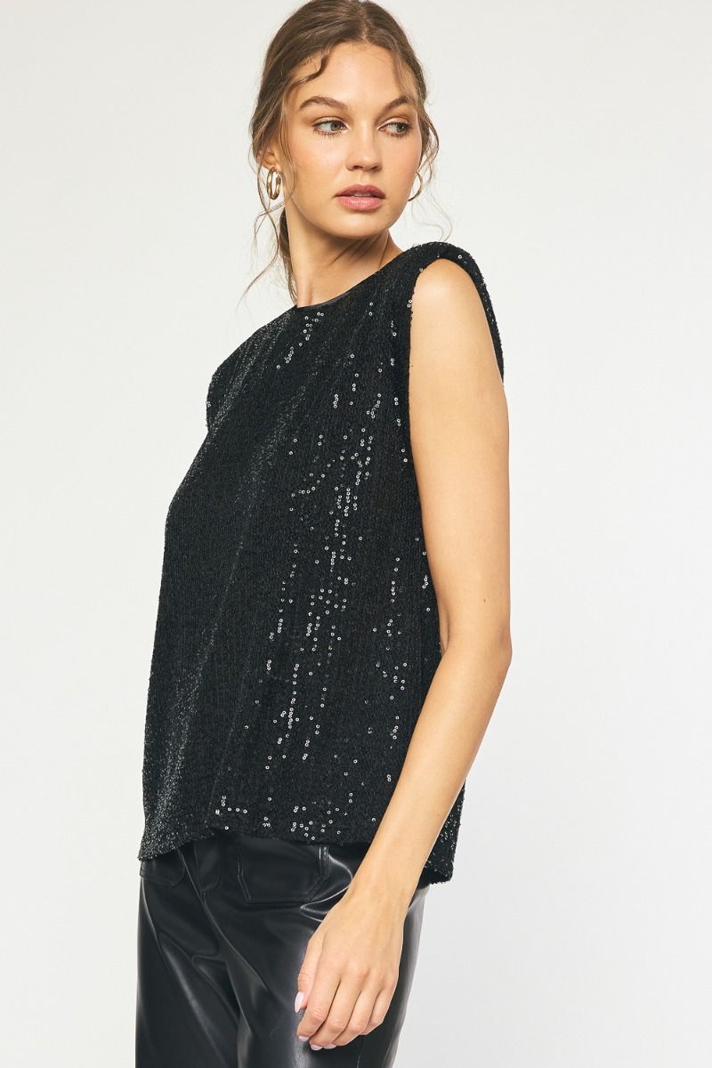 Sequin Tank – The Boutique at Mira's