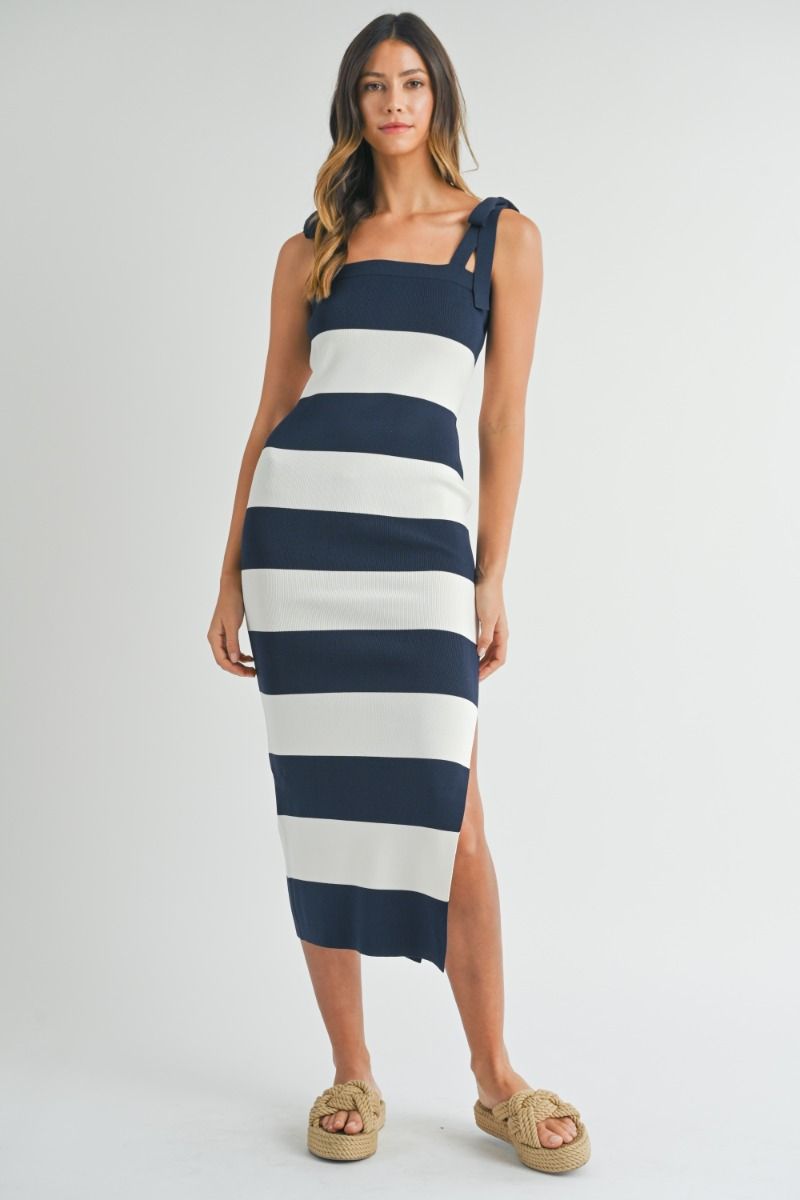 midi slit dress for women Onyx Side Slit Midi Dress – Something By Sonjia