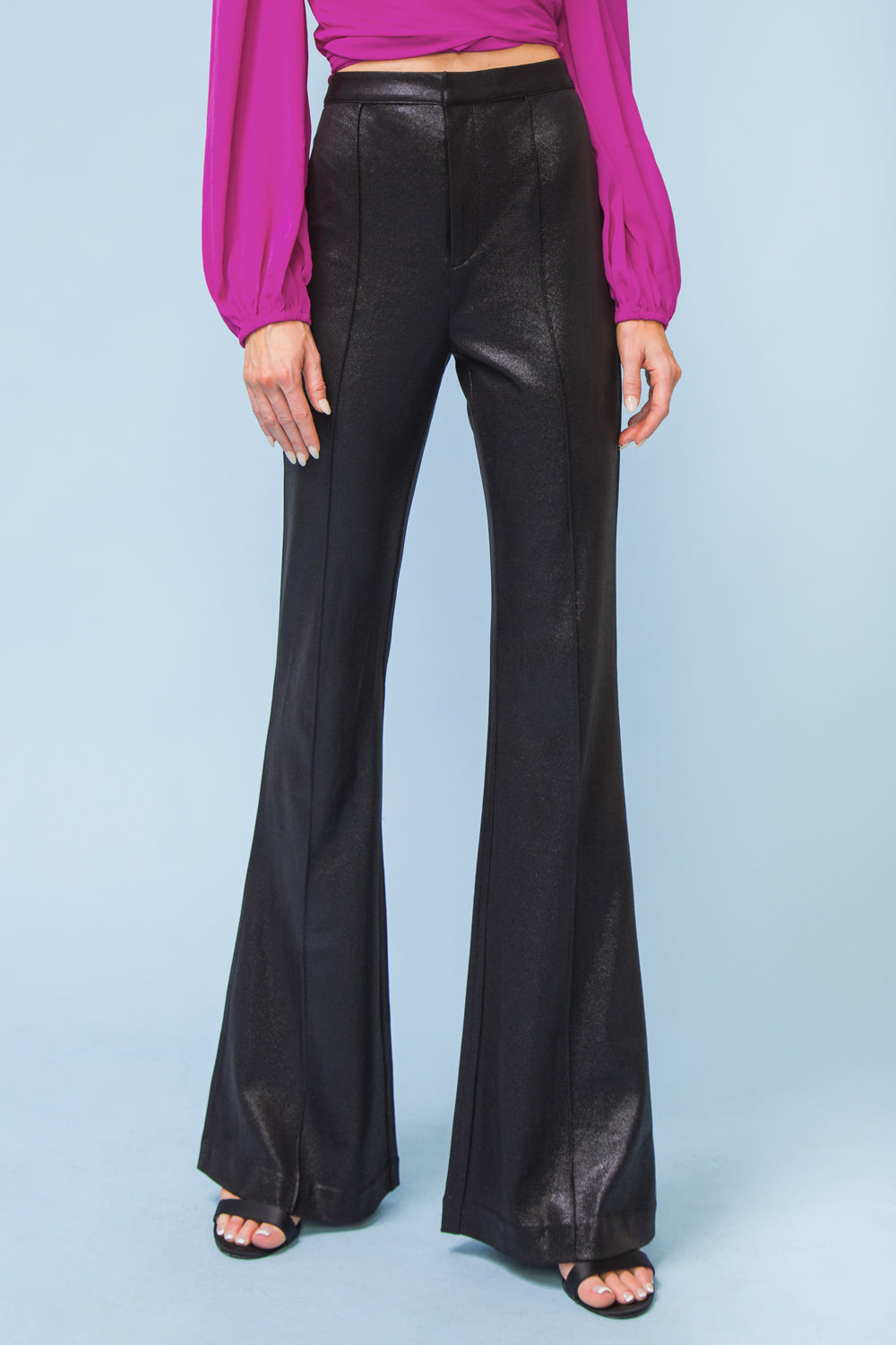 ANAIS FLAUX LEATHER FLARES – The Boutique at Mira's